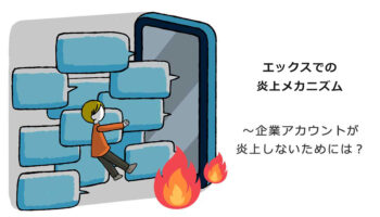 X（旧Twitter）での炎上メカニズム～企業アカウントが炎上しないためには？